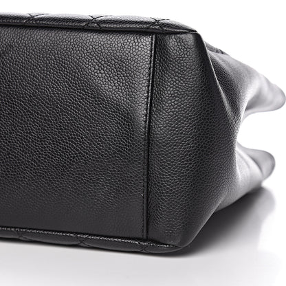 Chanel Caviar Quilted Grand Shopping Tote GST Black 9 of 10