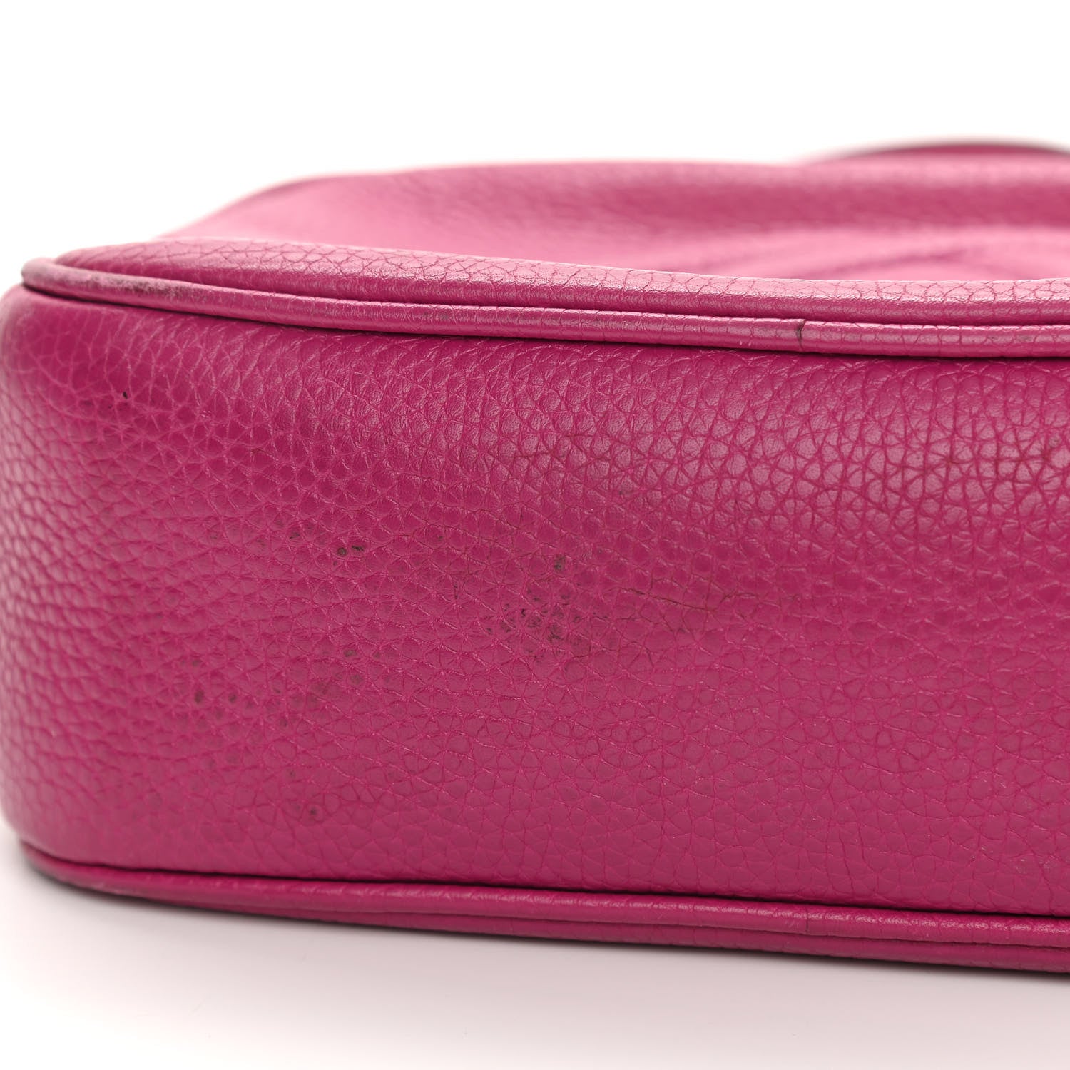 Gucci Cellarius Calfskin Small Soho Disco Bag Bright Bouganville 10 of 13