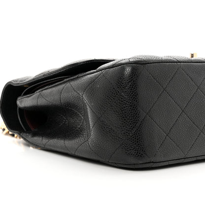 Chanel Caviar Quilted Jumbo Double Flap Black 9 of 16