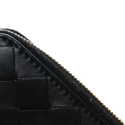Bottega Veneta Nappa Intrecciato Zip Around Coin Purse Black 7 of 7