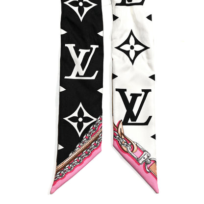 Louis Vuitton Silk Ultimate Monogram BB Bandeau Black 3 of 6