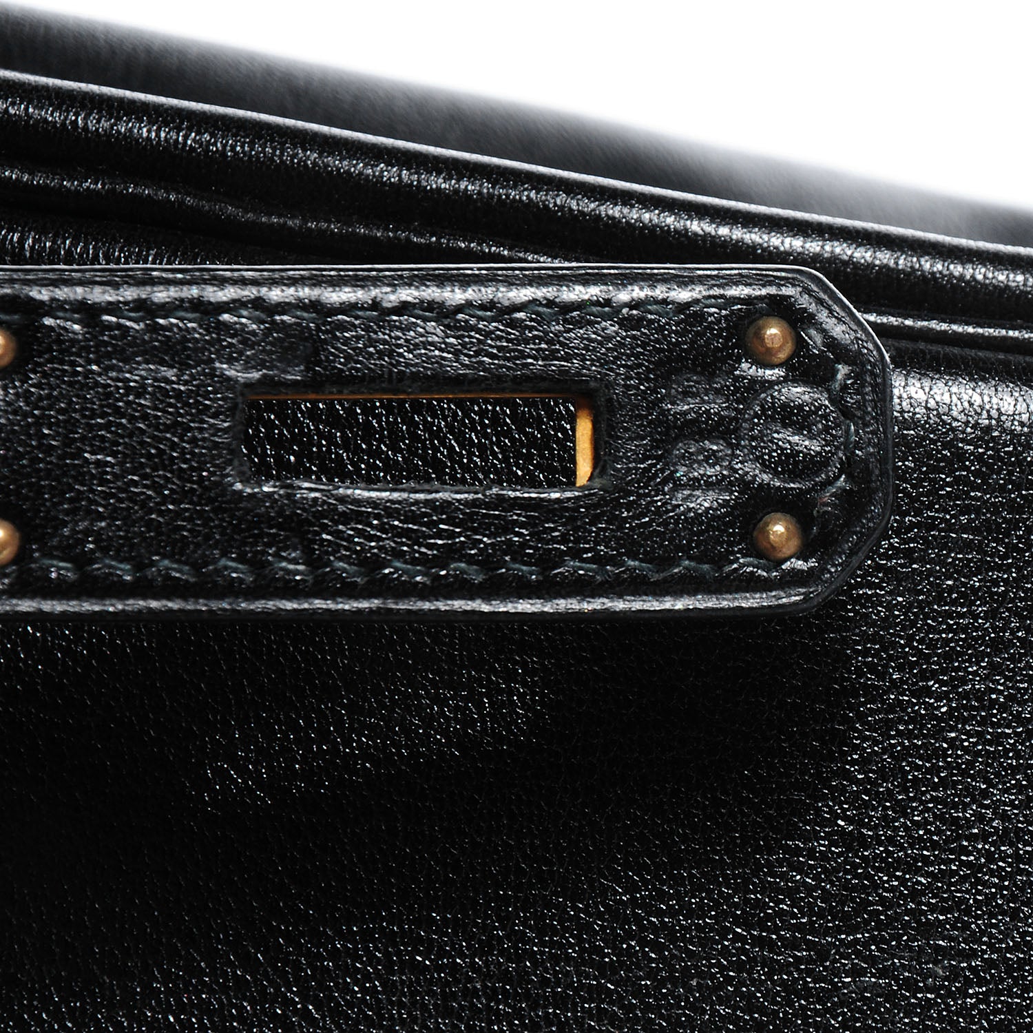 Hermes Veau Gulliver Kelly Retourne 28 Black 12 of 28