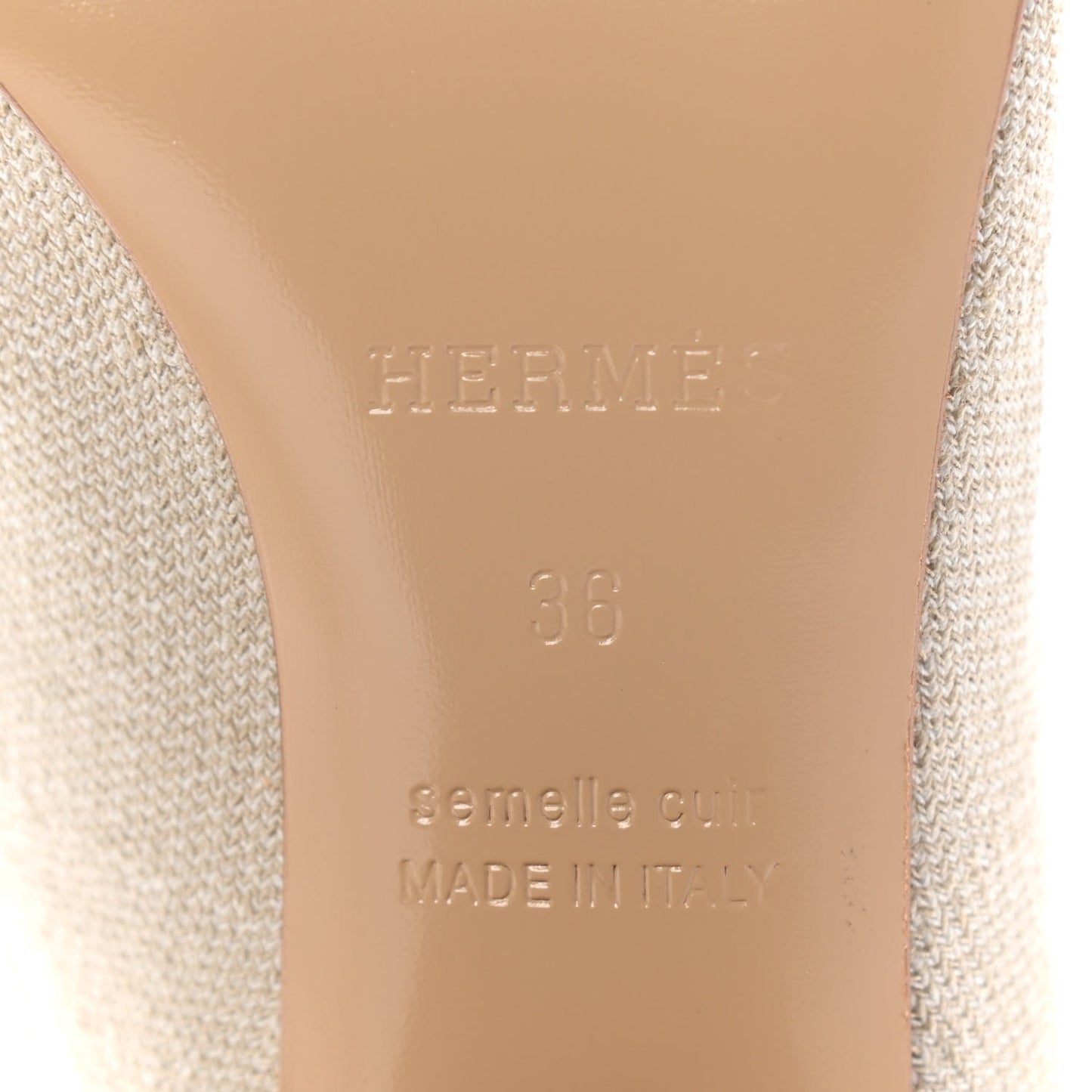 Knit Calfskin Volver 60 Ankle Boots 36 Nocciola