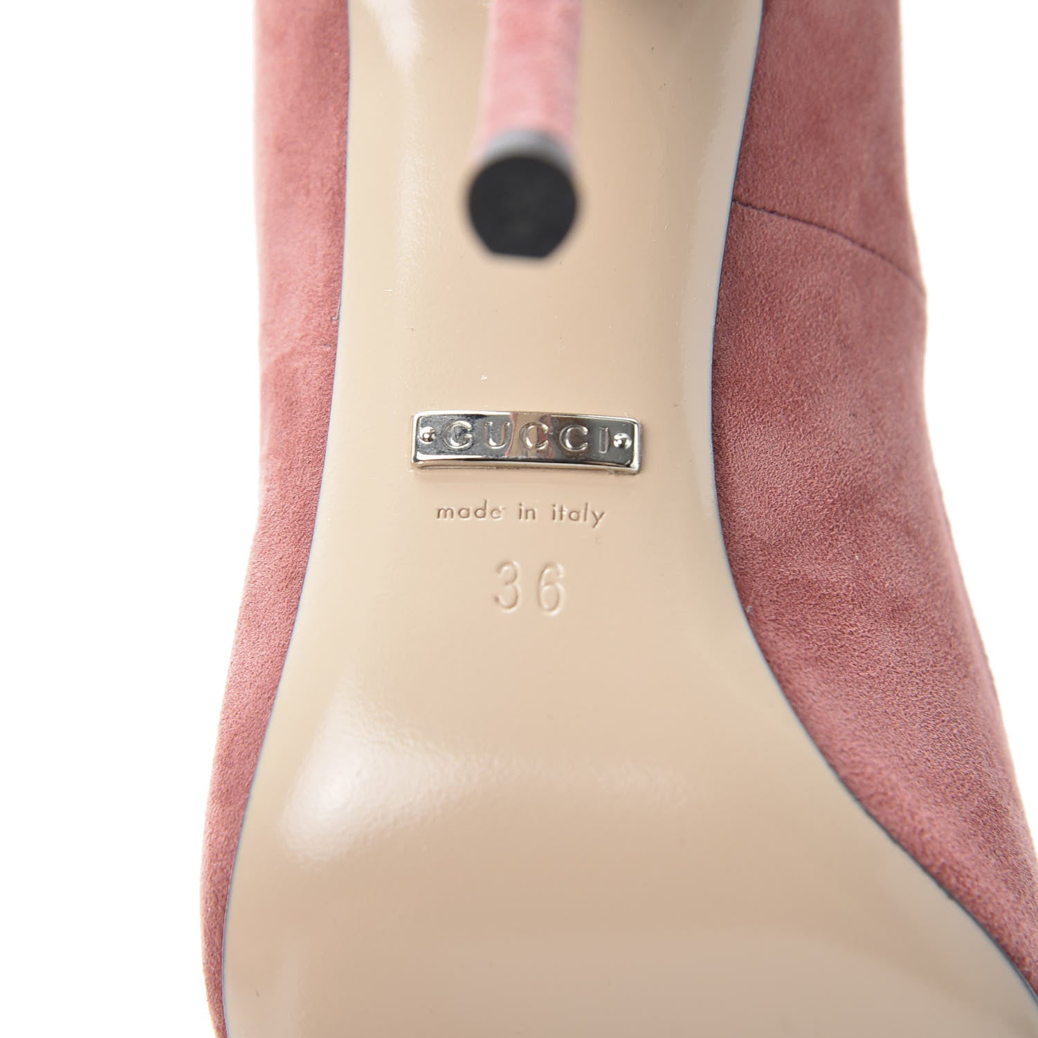 Gucci Suede Dionysus Pumps 36 Lipstick Rose 9 of 11