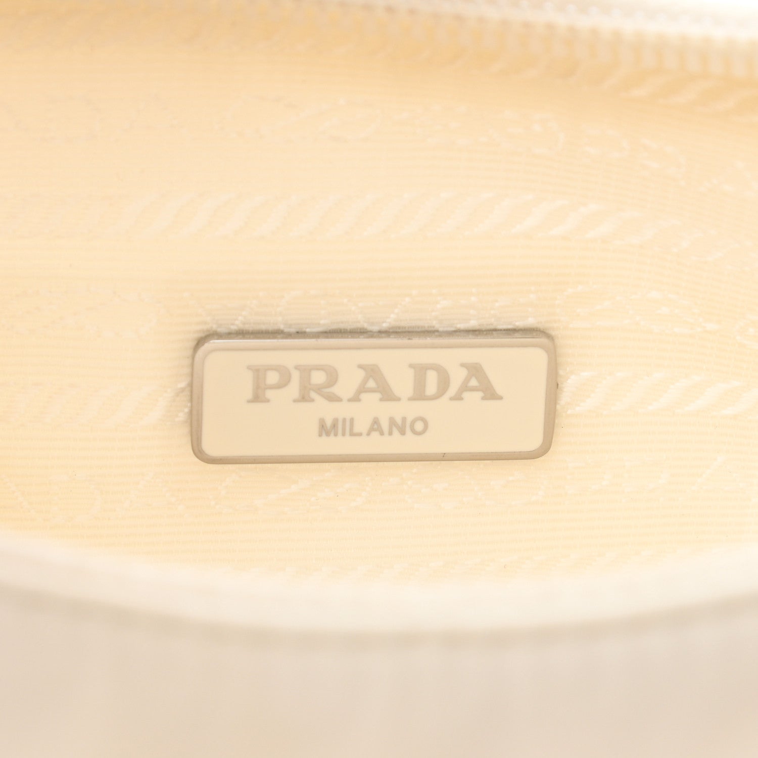 Prada Tessuto Nylon Mini Re-Edition 2000 Bag White 6 of 10