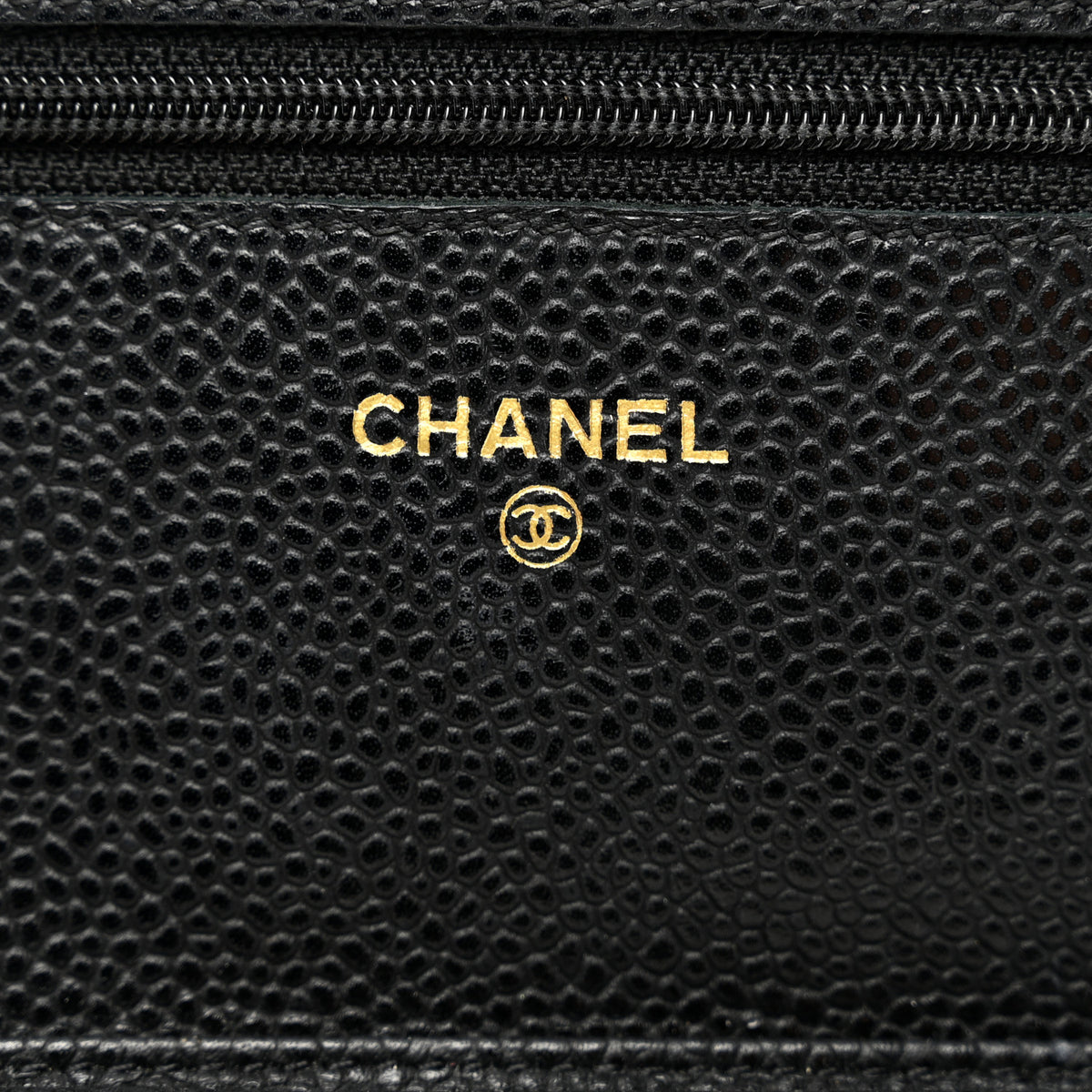 Chanel Caviar Quilted Wallet on Chain WOC Black 6 of 11