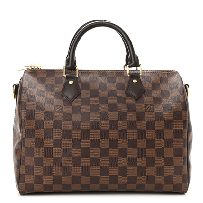 Louis Vuitton Damier Ebene Speedy Bandouliere 30 1 of 7