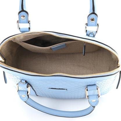 Gucci Microguccissima Medium Dome Bag Mineral Blue 5 of 8