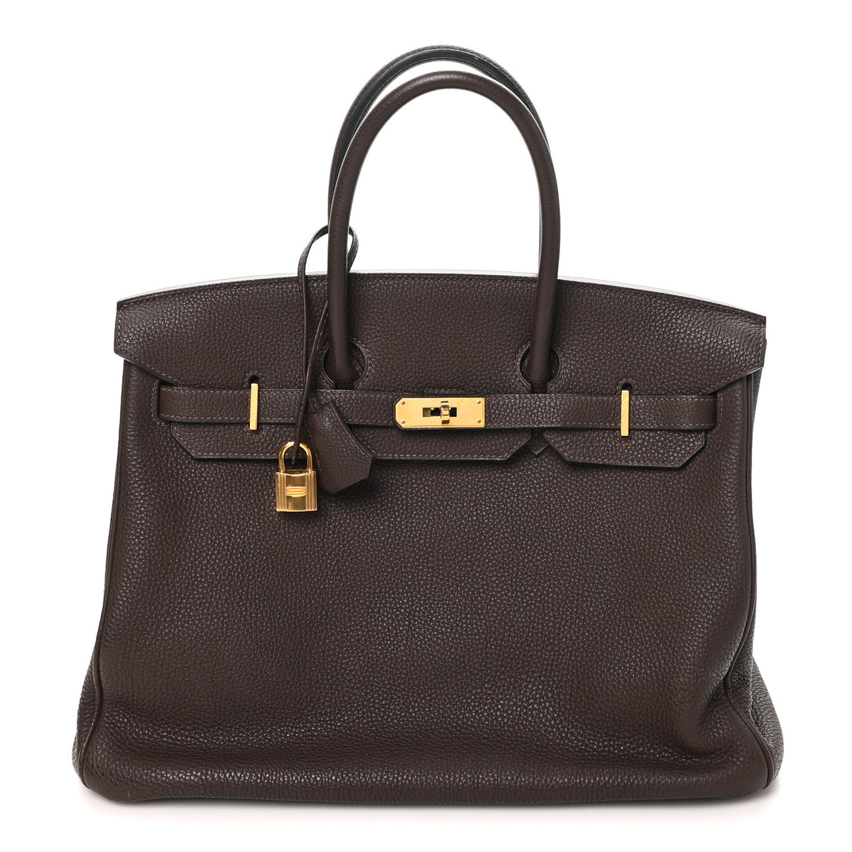 Hermes Togo BIRKIN 35 Chocolate 1 of 10