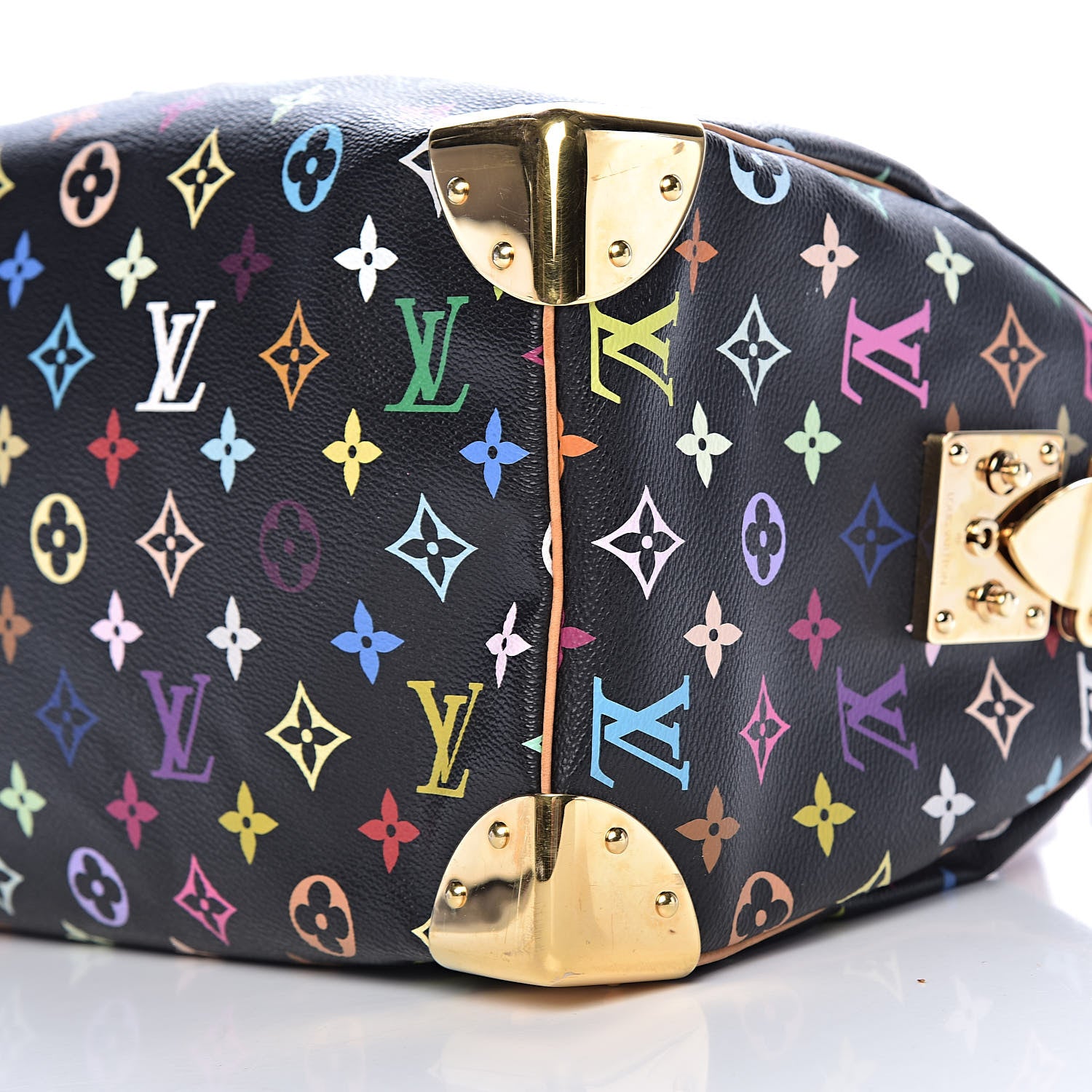 Louis Vuitton Monogram Multicolor Speedy 30 Black 7 of 8