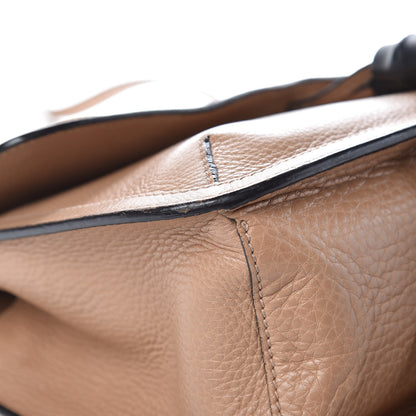Gucci Cellarius Calfskin Medium Bamboo Daily Flap Shoulder Bag Camelia 13 of 18