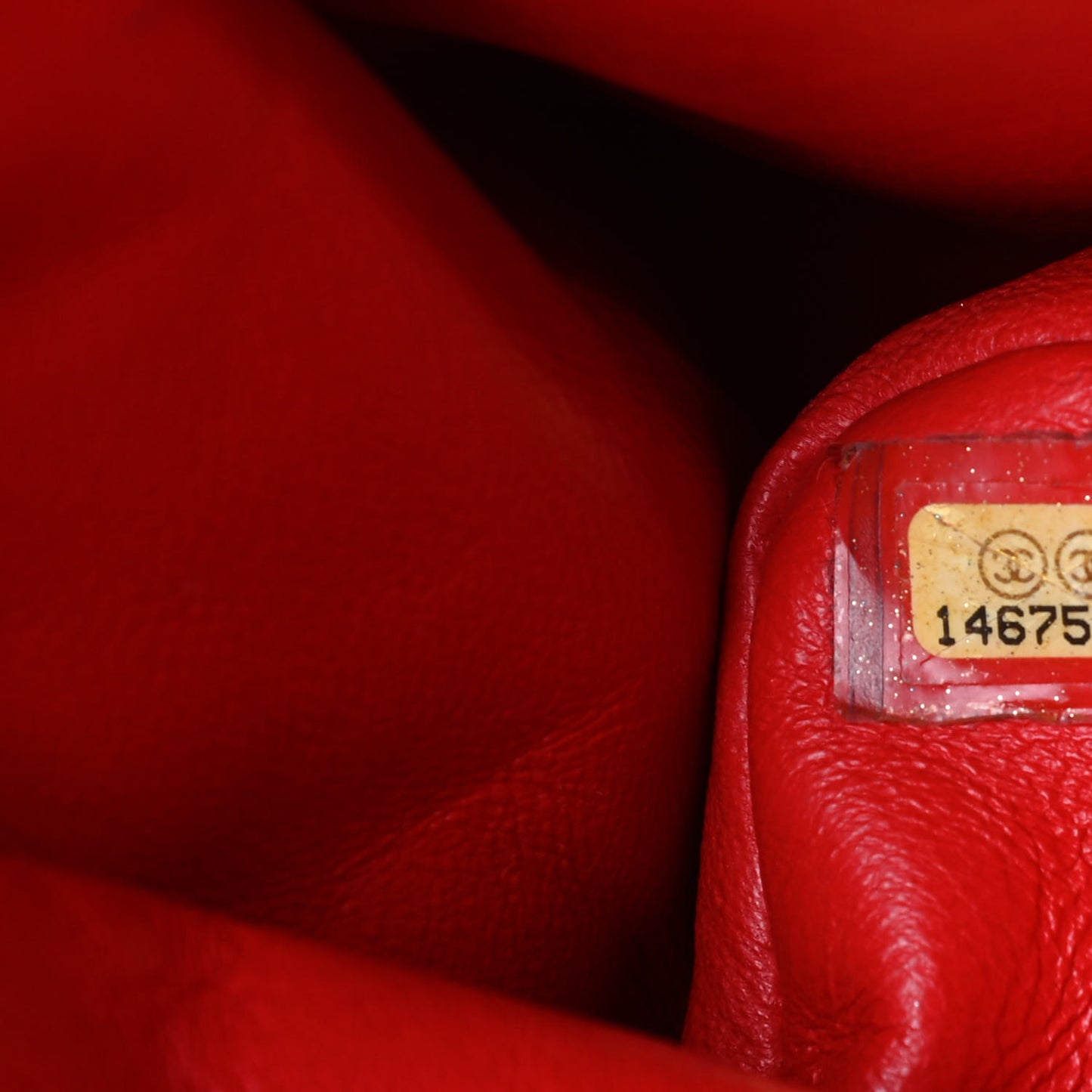 Distressed Patent Quilted 2.55 Reissue 227 Flap Red