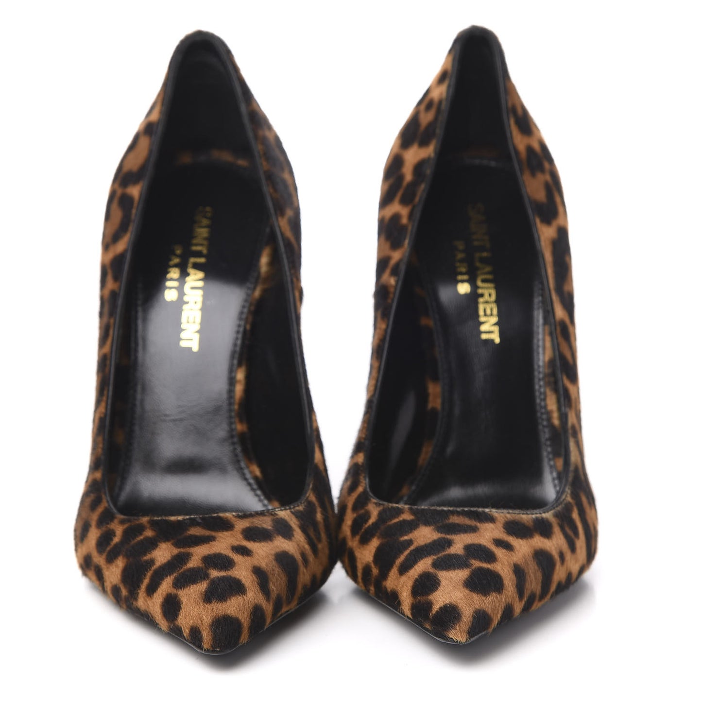 Calf Hair Leopard Print Opyum 110 Pumps 35 Brown