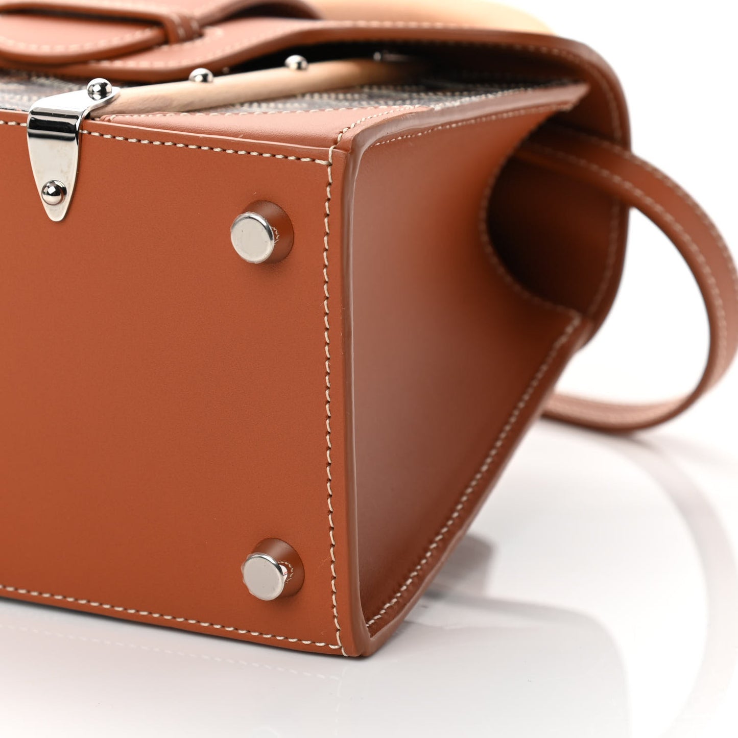 Goyardine Structure Mini Saigon Black Gold