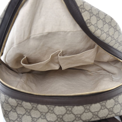 Gucci GG Supreme Monogram Large Day Backpack Brown 5 of 11