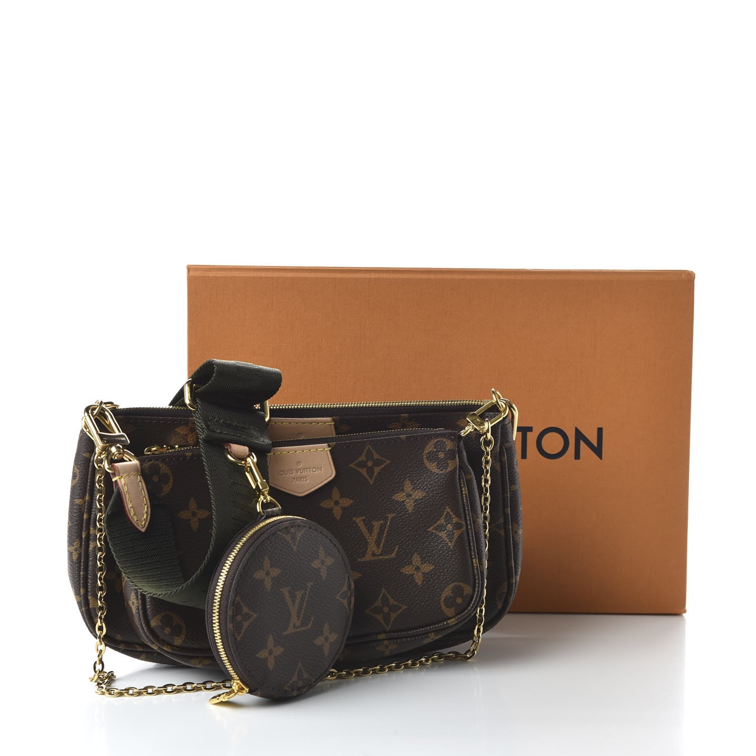 Louis Vuitton Monogram Multi Pochette Accessories Kaki 12 of 12