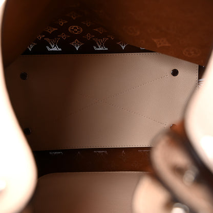 Louis Vuitton Mahina Carmel Hobo Creme 5 of 9