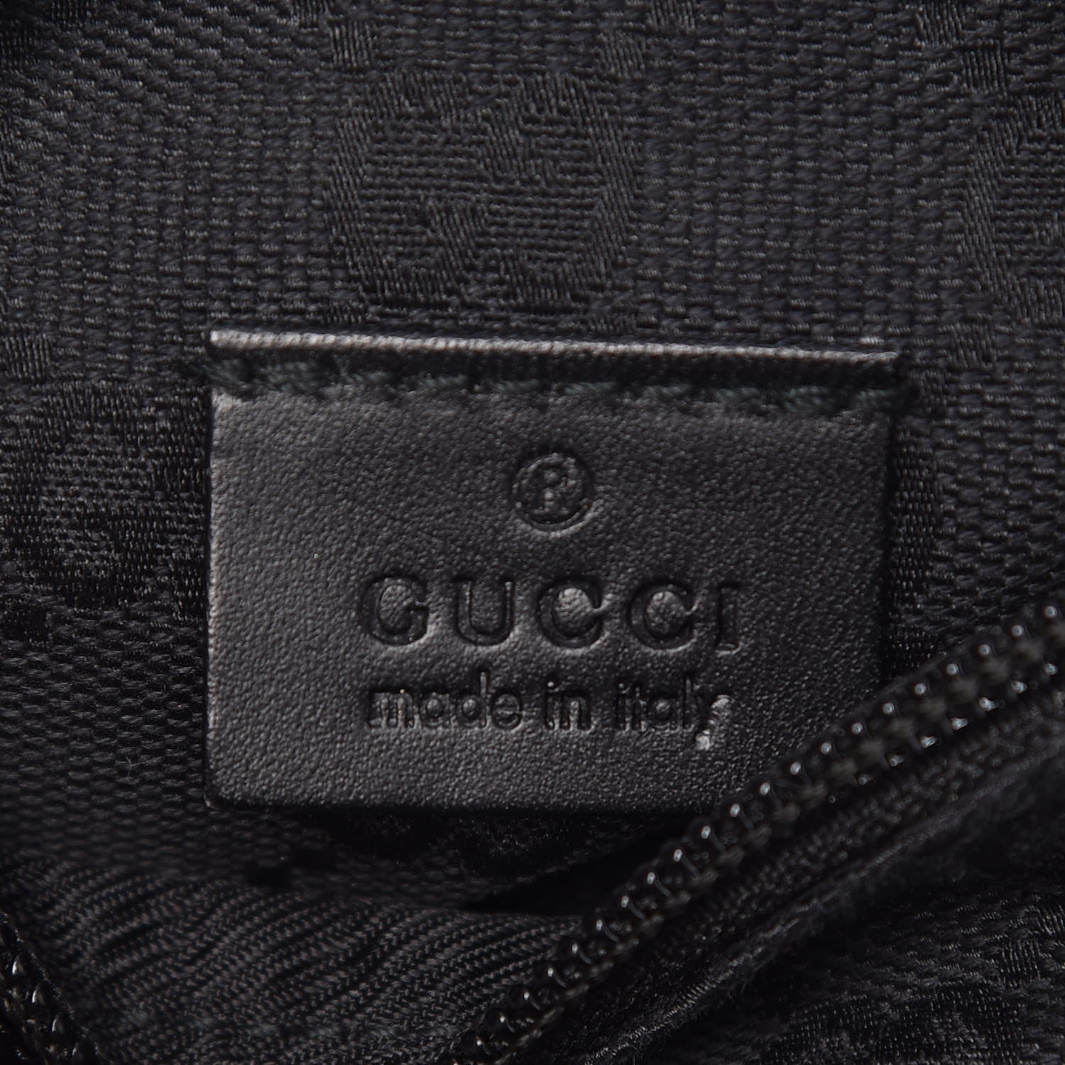 Gucci GG Monogram Double Pocket Belt Bag Black 6 of 8