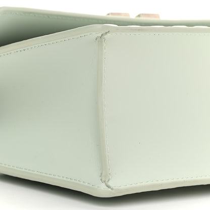Off-White Calfskin Diagonal Quilted Jitney 1.4 Shoulder Bag Green 11 of 13