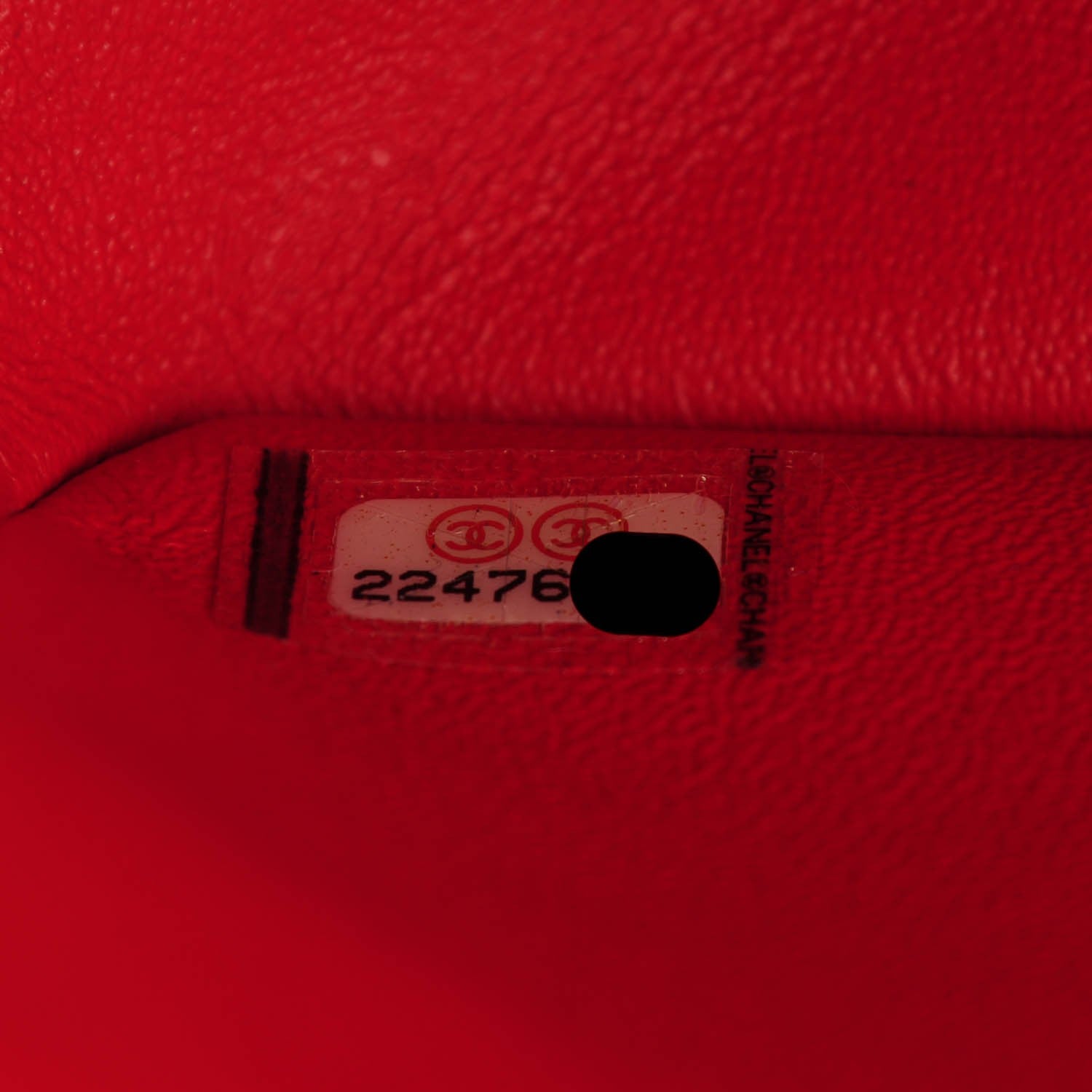 Chanel Lambskin Quilted Jumbo Double Flap Red 8 of 8