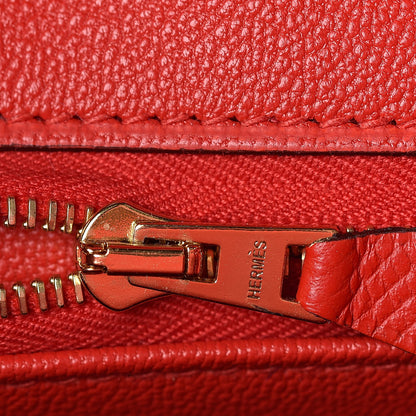 Hermes Epsom Birkin 30 Rouge De Coeur 16 of 31