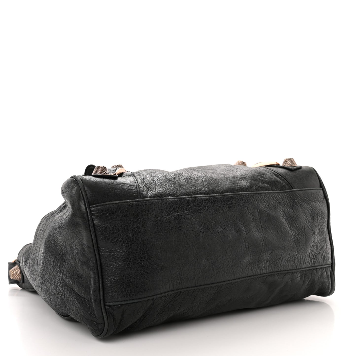 Agneau Giant 21 Rose Gold Hardware Velo Black