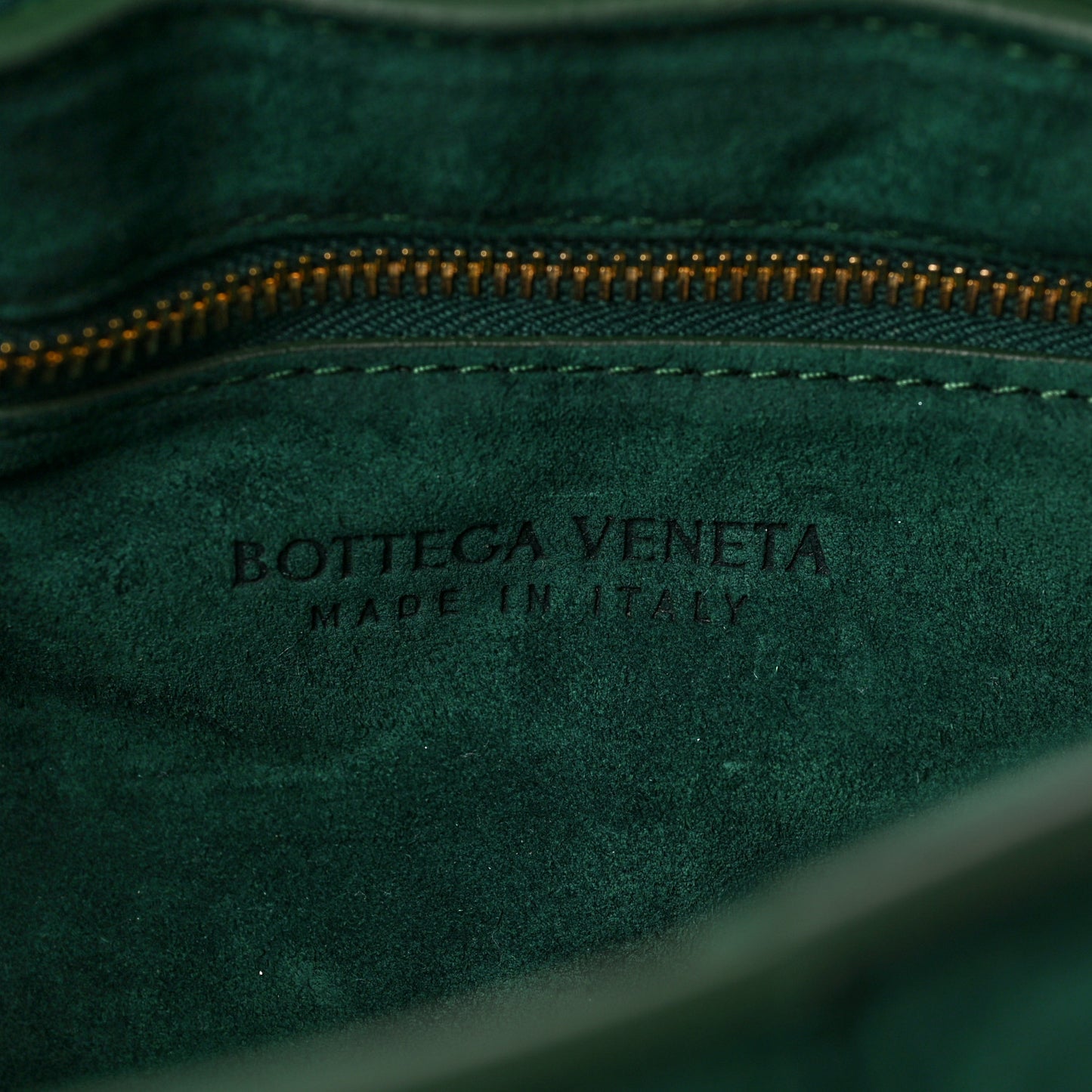 Suede Maxi Intrecciato Padded Chain Cassette Crossbody Bag Emerald Green
