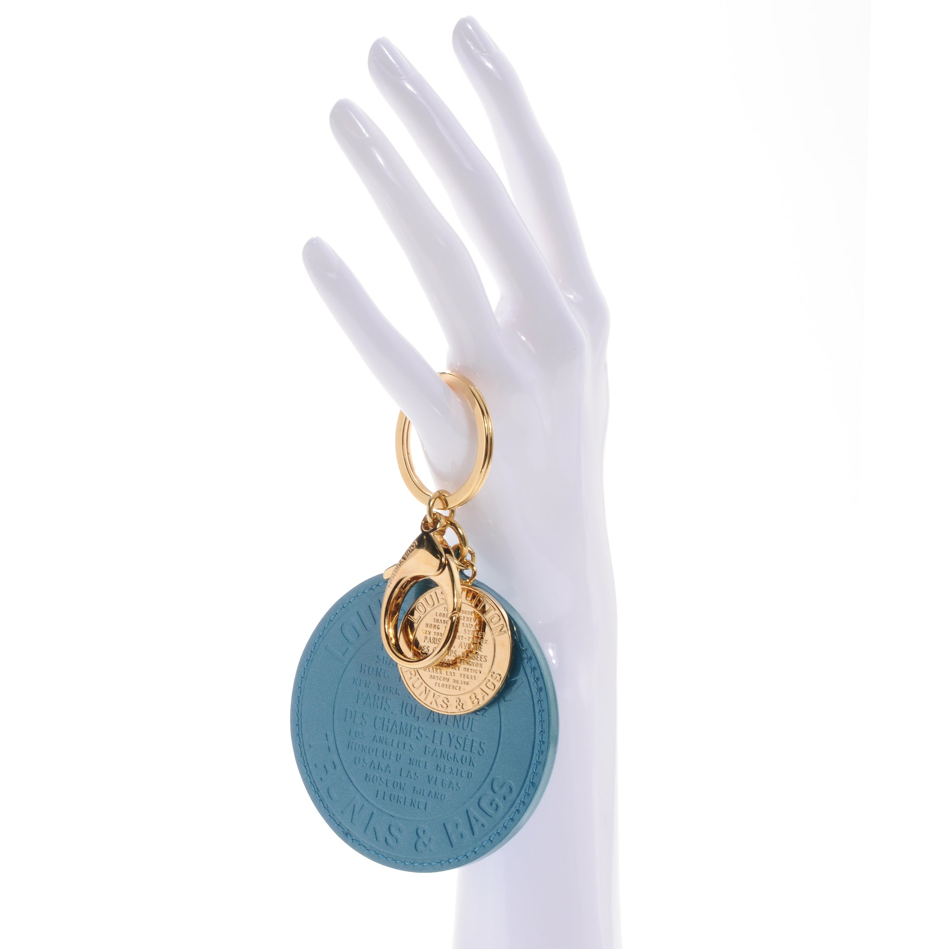 Louis Vuitton Vernis Trunks and Bags Bag Charm Blue Galactic 2 of 4