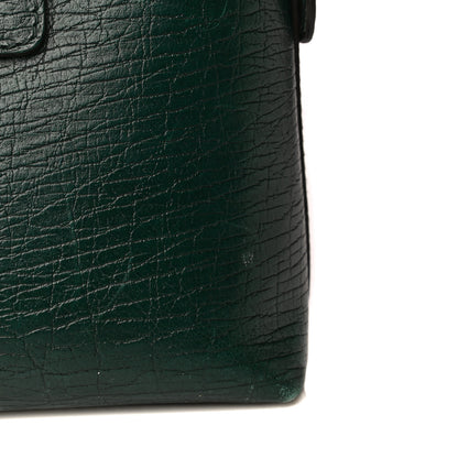 Gucci Textured Calfskin Small Boston Green 14 of 16