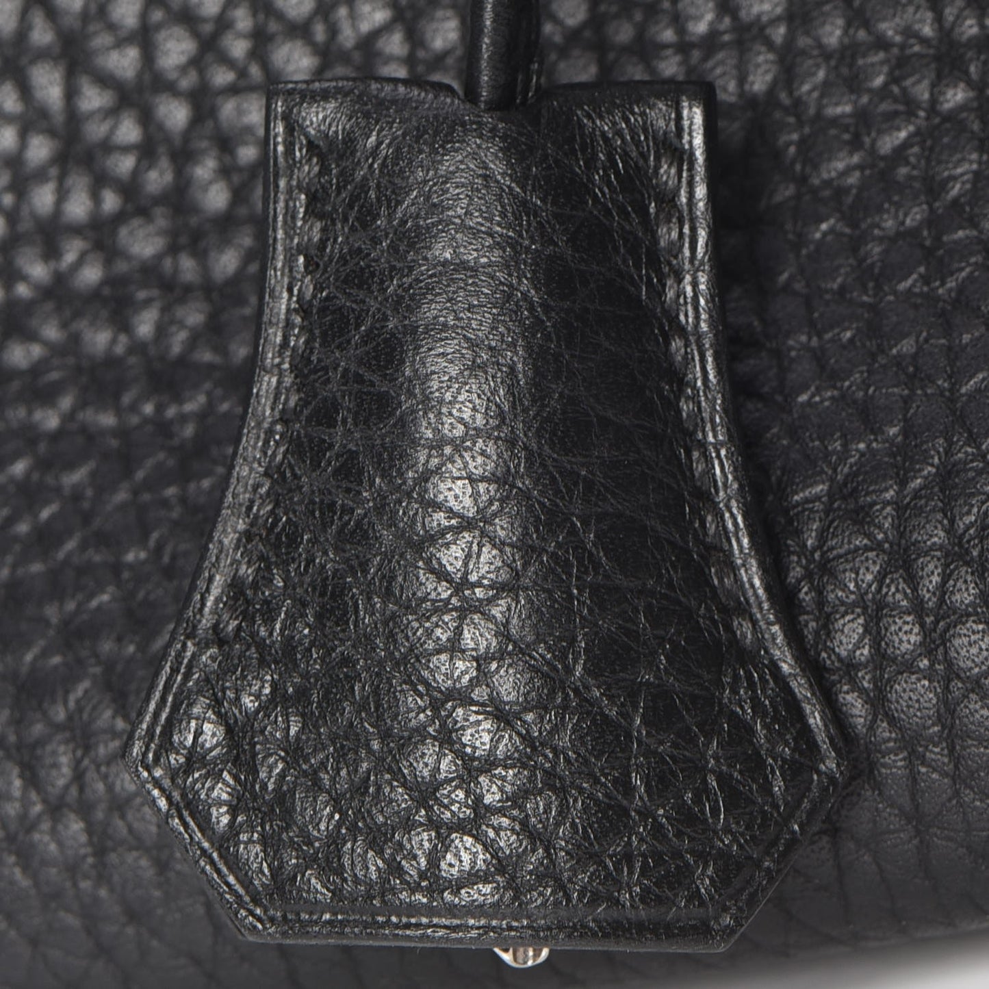 Taurillon Clemence Birkin 30 Black