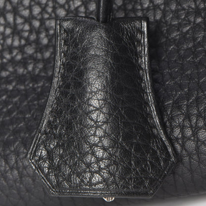 Hermes Taurillon Clemence Birkin 30 Black 23 of 29