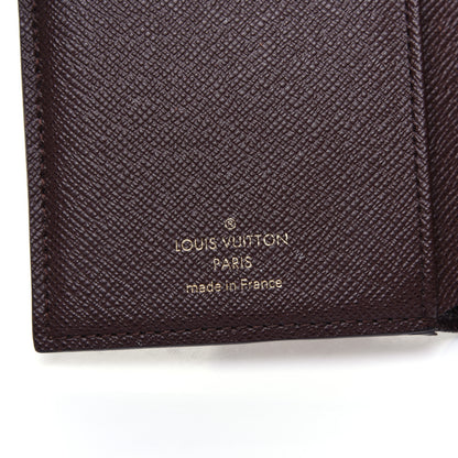 Louis Vuitton Damier Ebene Normandy Compact Wallet Rose Ballerine 8 of 11