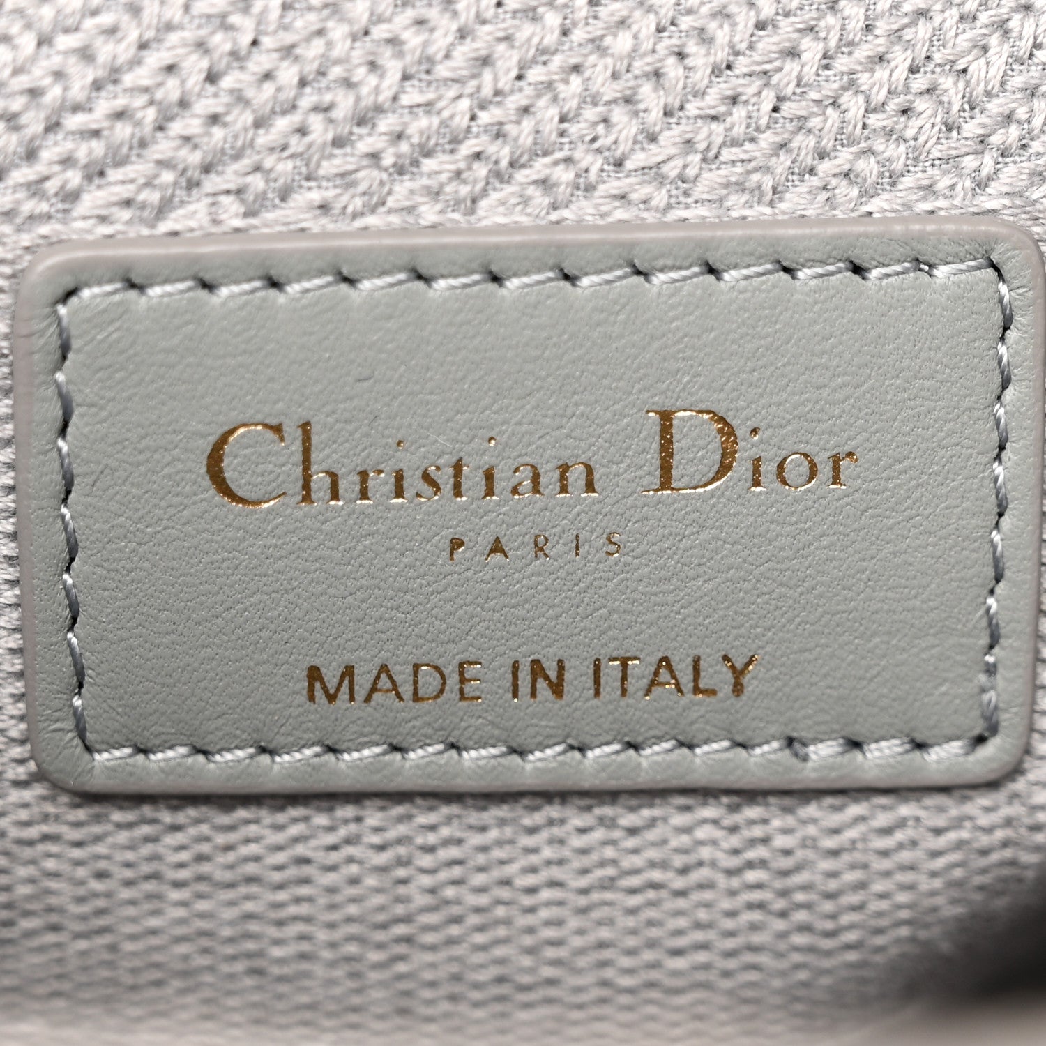 Christian Dior Canvas Embroidered Cannage Lady D-Lite Gray 6 of 16