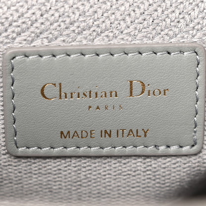 Christian Dior Canvas Embroidered Cannage Lady D-Lite Gray 6 of 16