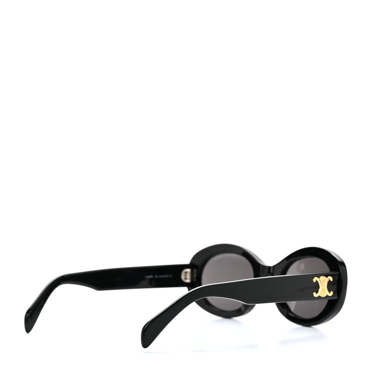 Celine Acetate Triomphe 01 Sunglasses CL 40194U Black 4 of 6
