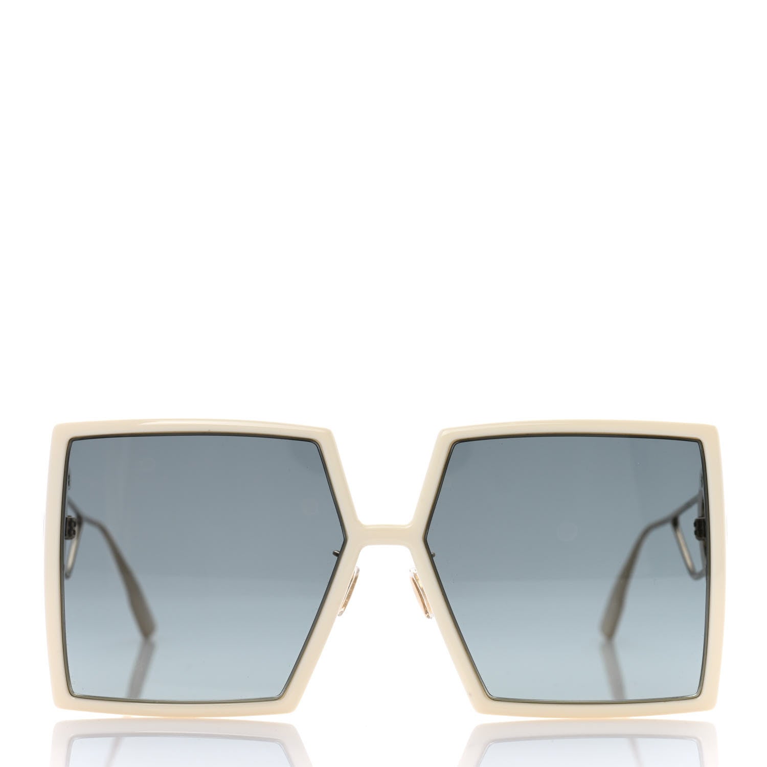 Christian Dior Square 30 Montaigne Sunglasses White 2 of 8