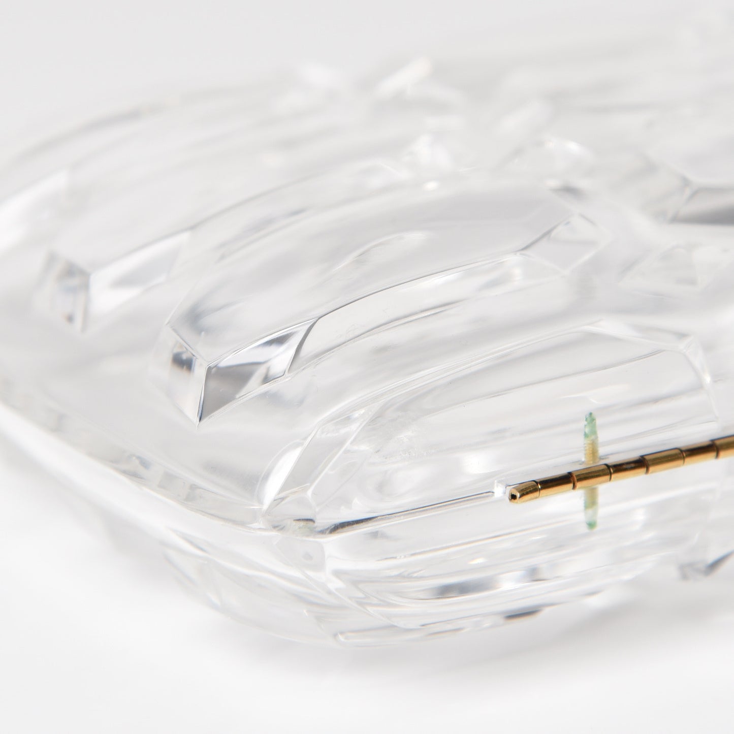 Plexiglass Aristrographic Box Clutch Translucent