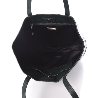 Miu Miu Vitello Soft Calfskin Shopping Tote Dark Green 5 of 12