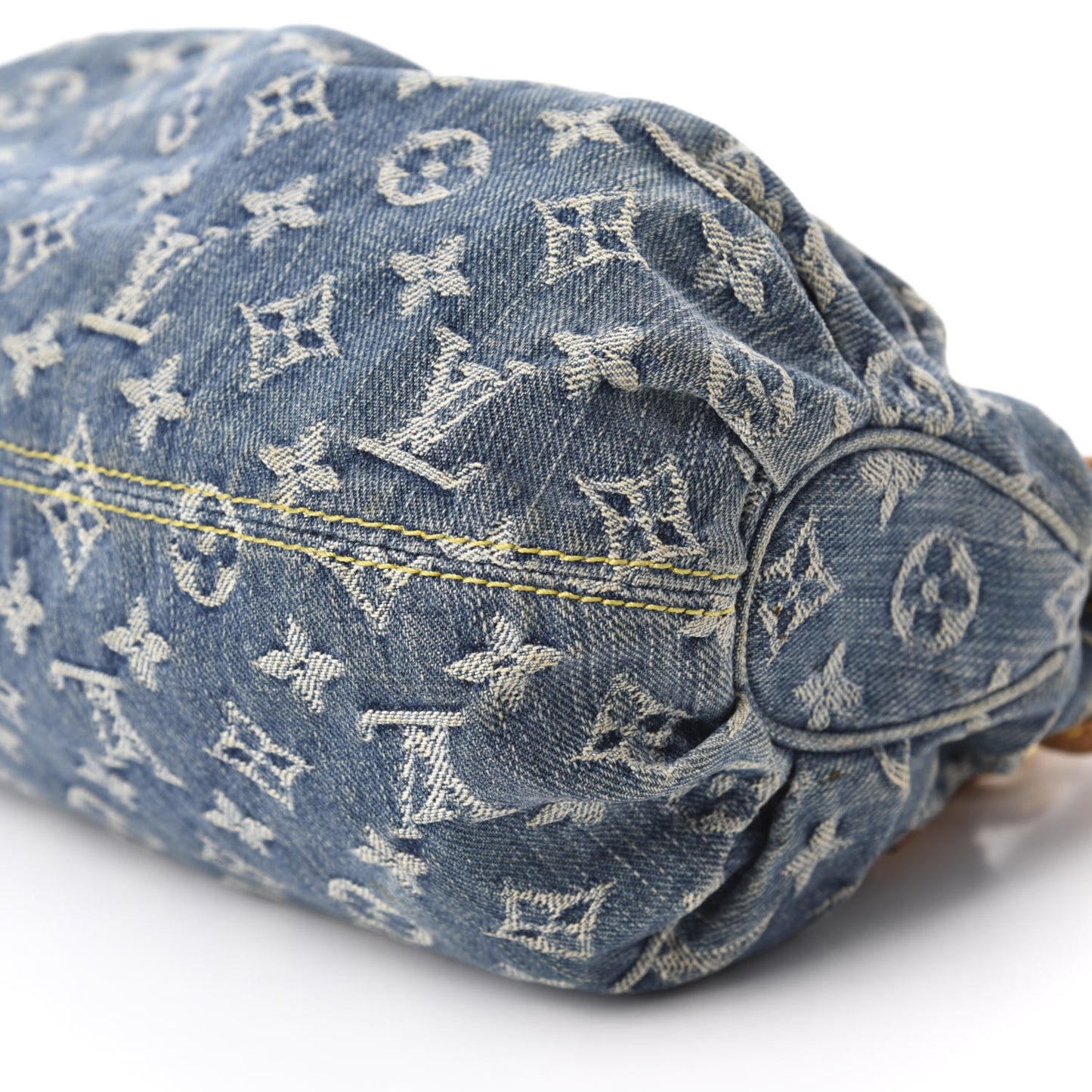 Monogram Denim Pleaty Blue