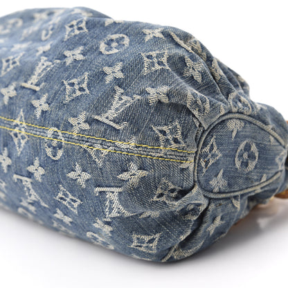 Louis Vuitton Monogram Denim Pleaty Blue 7 of 12