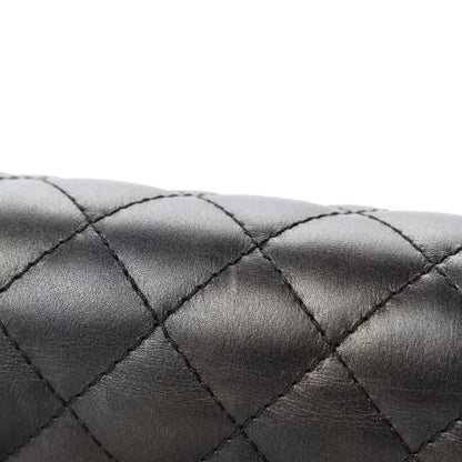 Chanel Metallic Calfskin Quilted 2.55 Reissue 226 Flap Charcoal 9 of 17