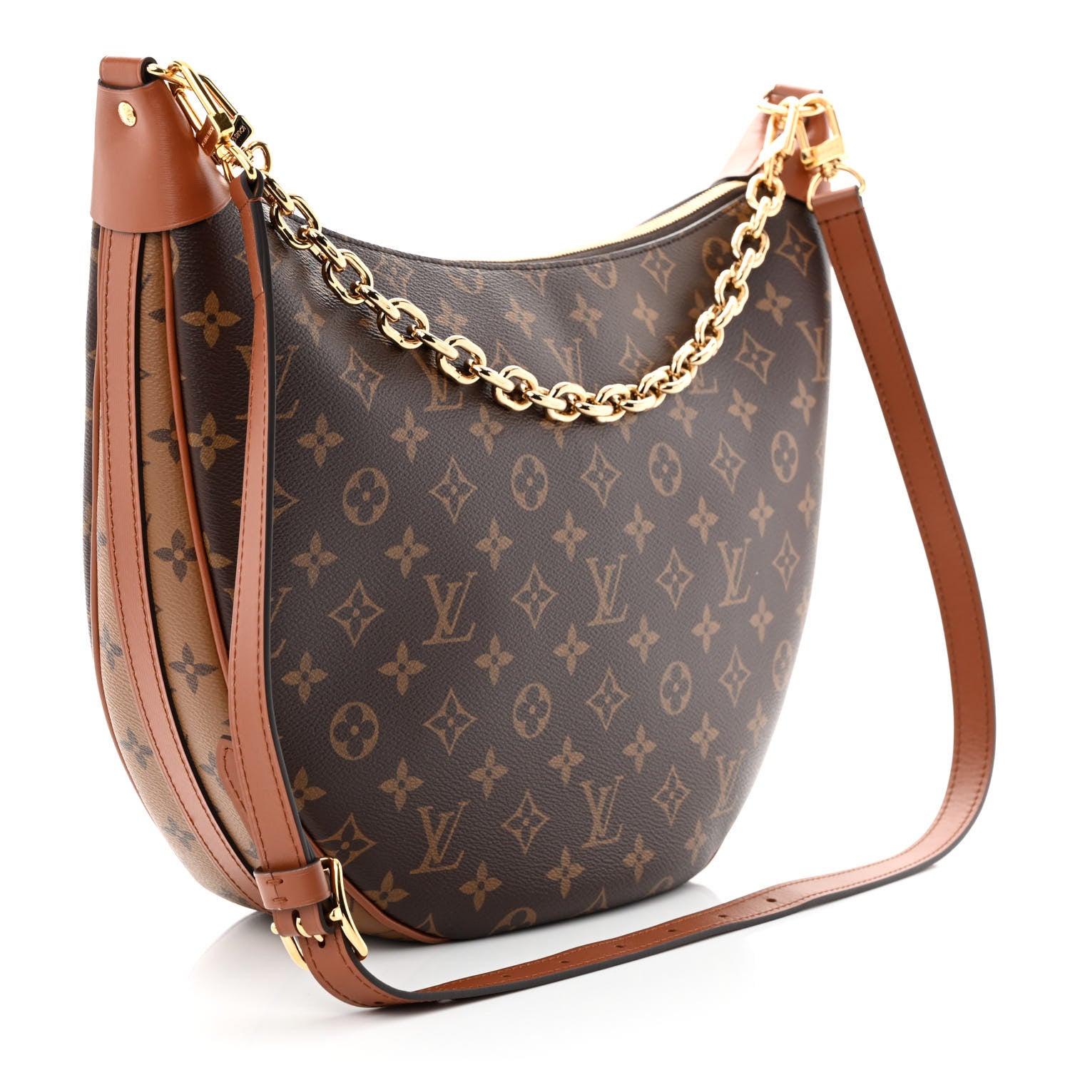 Louis Vuitton Reverse Monogram Loop Hobo 4 of 10