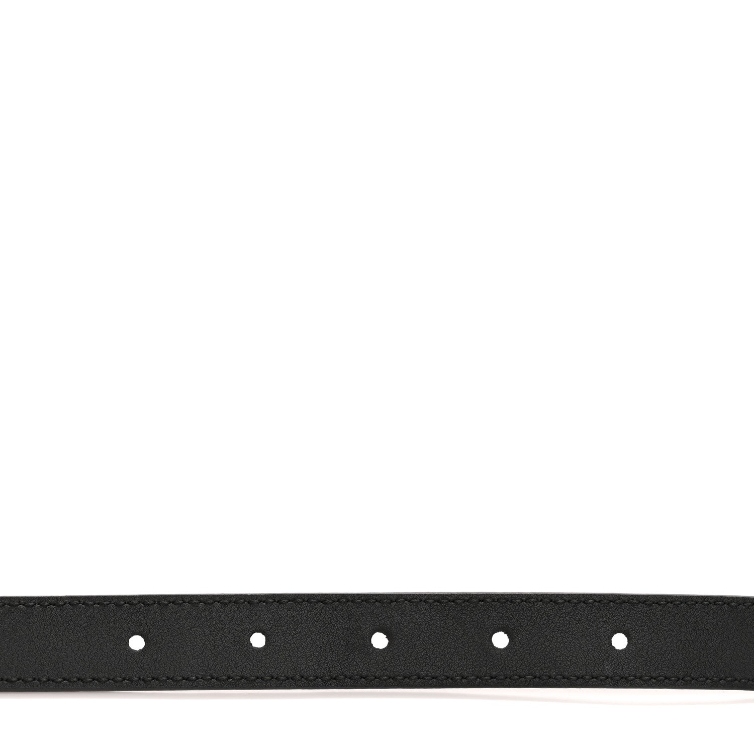 Gucci Calfskin Pearl Double G 20mm Belt 85 34 Black Cream 4 of 7
