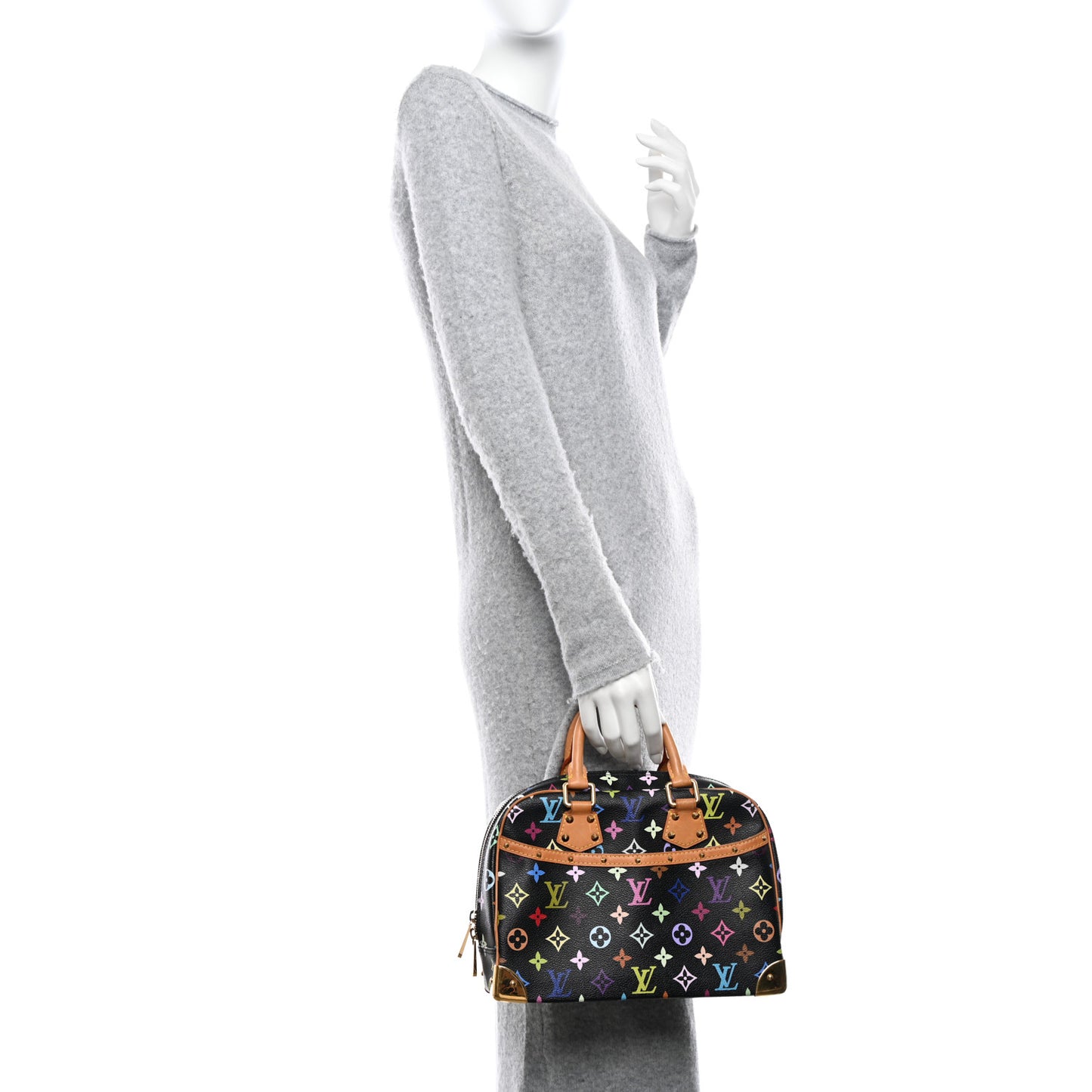 Monogram Multicolor Trouville Black