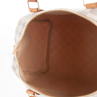 Louis Vuitton Damier Azur Speedy 35 7 of 10