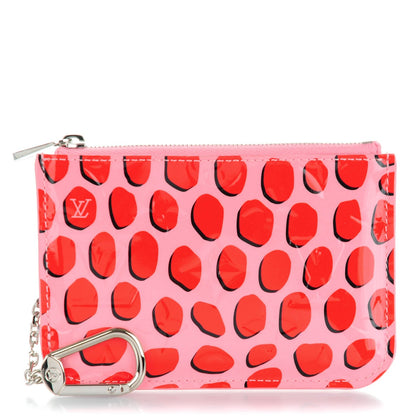 Louis Vuitton Vernis Jungle Dots Key Pouch Sugar Pink Poppy 1 of 7