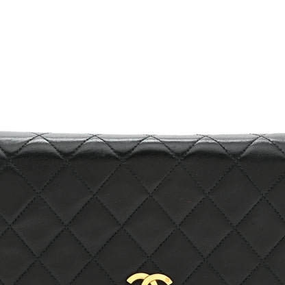 Chanel Lambskin Quilted Small Single Flap Black 9 of 12