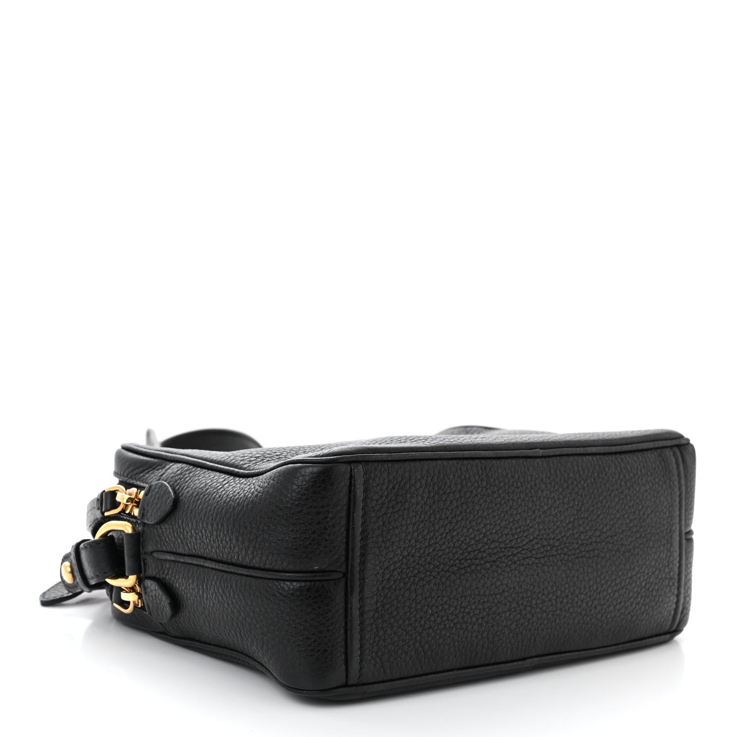 Prada Vitello Phenix Camera Bag Black 4 of 12