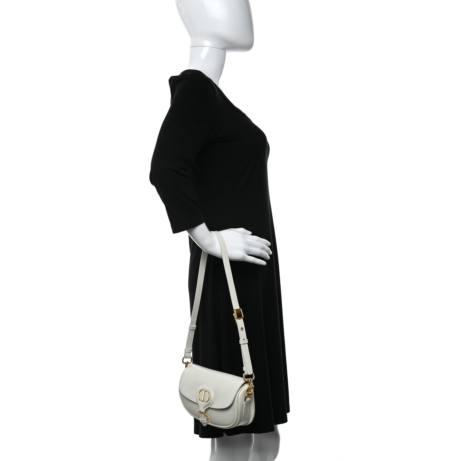 Christian Dior Box Calfskin East West Bobby Bag Latte 2 of 10