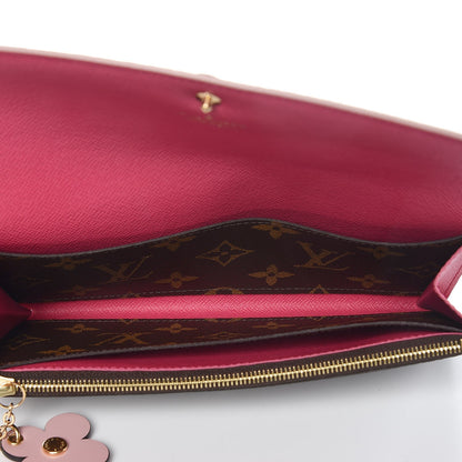 Louis Vuitton Monogram Bloom Flower Emilie Wallet 5 of 6